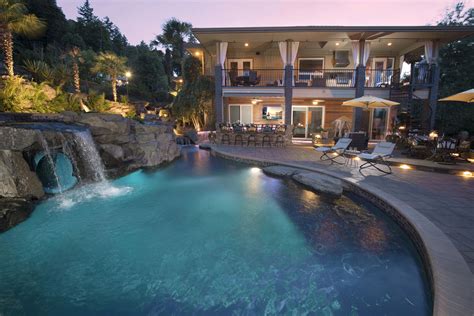 Inground Pool Backyard Design - Paradise Restored Landscaping Dream