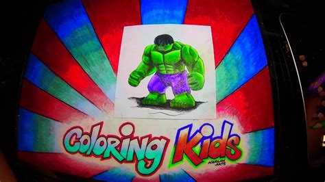 Lego Hulk Coloring Pages For Kids Learn How To Color With
