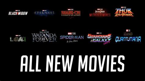 All Marvel Movies Coming Out In 2021 2022 And 2023 Youtube