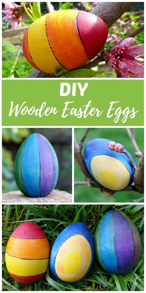 Diy Wooden Easter Egg Craft Ideas Are A Fun Alternative To Traditional