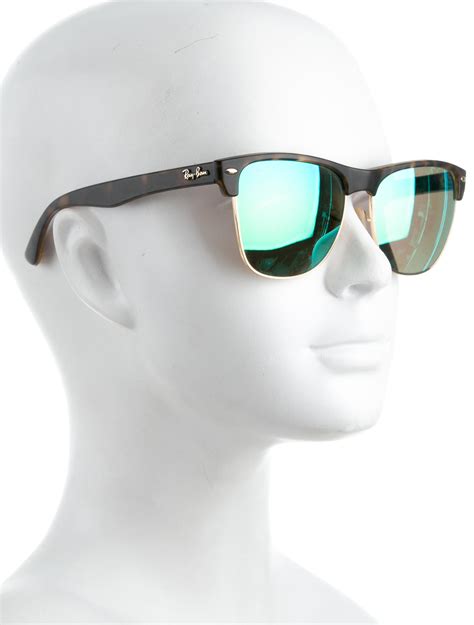 Ray Ban Reflective Clubmaster Sunglasses Accessories Wrx25363 The Realreal
