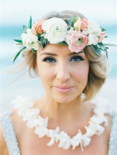36 romantic flower crowns for spring and summer weddings page 2 of 2 weddinginclude