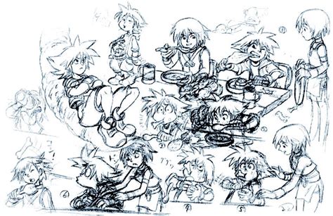 Kingdom Hearts Early Concept Art Anime Amino