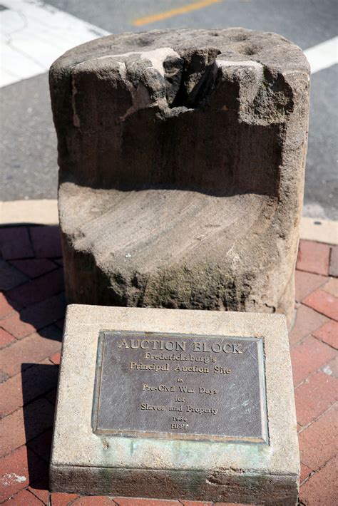 Naacp Wants Slave Auction Block Removed In Downtown Fredericksburg