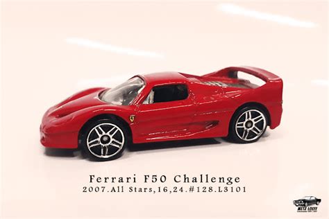 Garagem Hot Wheels Ferrari F50 Challenge