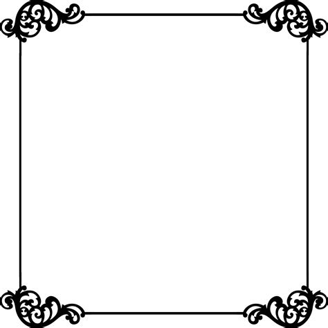 Simple Corner Border Designs Clipart Best