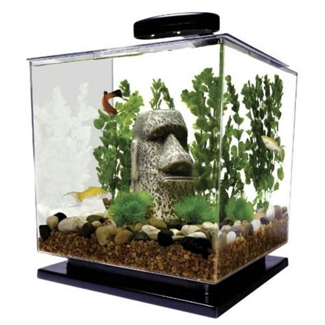 Tetra Led Cube Kit 3 Gallon Acrylic And Glass Aquarium Cube Shaped