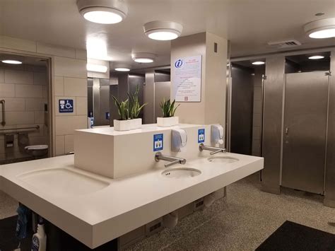 The Story Of Portland Courthouse Squares Gender Neutral Restroom Green Flush Restrooms