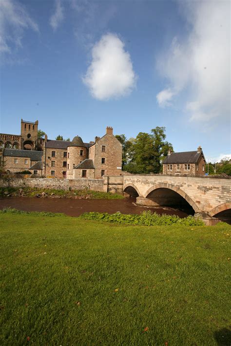 The Historic Royal Burgh Of Jedburgh Is An Attractive Town 10 Miles