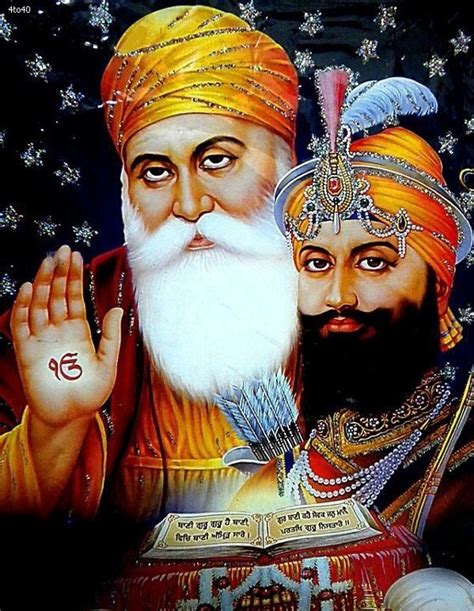 Bhai daya singh went inside to check the angeetha, there was nothing but a small kirpan. Guru Nanak Dev Ji and Guru Gobind Singh's relationship to ...