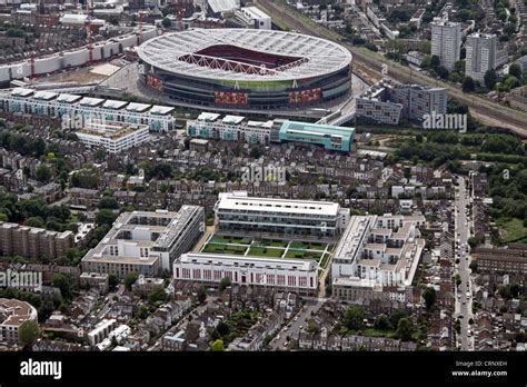 An Aerial View Of The Emirates Stadium Immagini E Fotografie Stock Ad