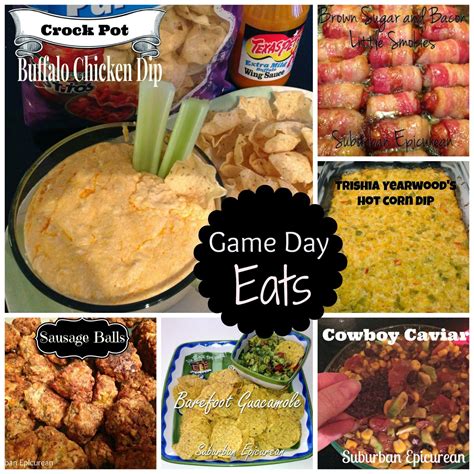 We hope these game day crock pot recipes make your party planning a little easier! Suburban Epicurean: Super Bowl Sunday Game Day Recipes ...