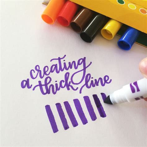 Img8513 Hand Lettering Tutorial Crayola Markers Creative Lettering