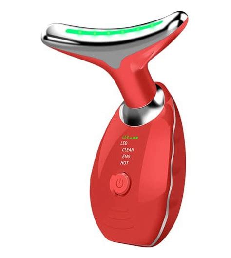 Microcurrent Facial Device Health Touch Neck Massager Wavy Chic Beauty Microcurrent Facial