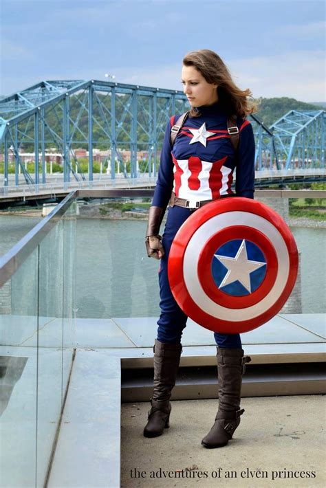 First Full Look At My Fem Captain America Costume Captain America
