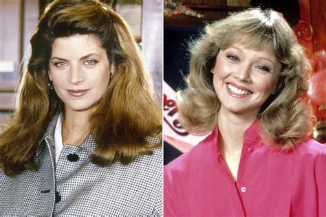 Kirstie Alley Dressed As Shelley Long On Her First Day On Cheers