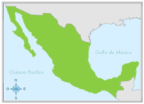 ¿cómo Está Organizado El Territorio Mexicano Geografía Cuarto De