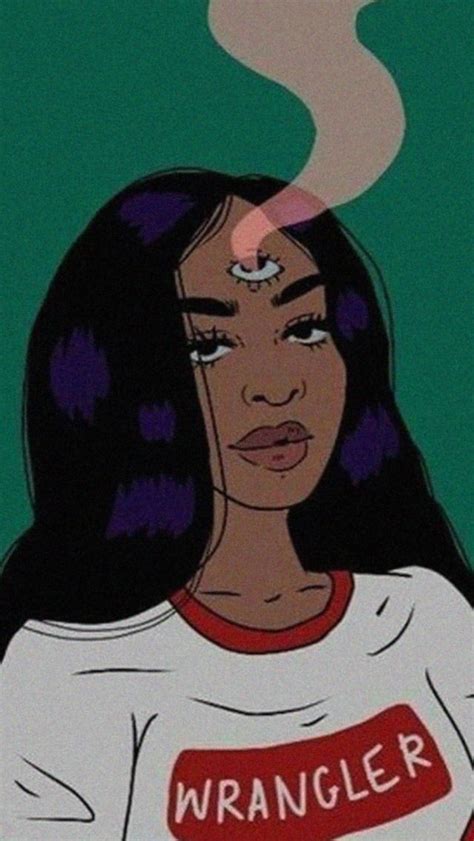 Aesthetic Black Girl Cartoon Profile Pictures Largest Wallpaper Portal