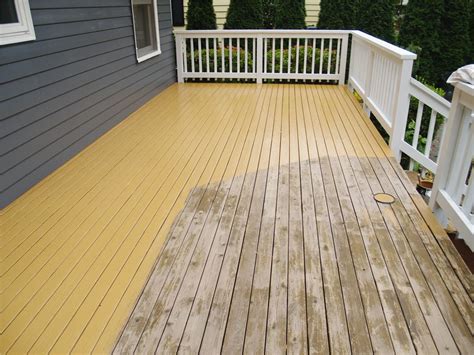 There are many color options for deck stains. How to Stain a Deck Tutorial & Cost Guide | EarlyExperts