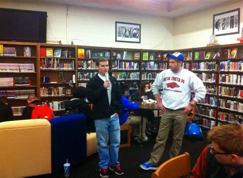 Blog Entry About Our Two Alumni That Visited The Libraries At Lunch