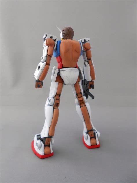Custom Build HGUC RX Gundam REVIVE Naked Armor