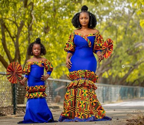 Mother & Daughter Twinning- Twinning Ankara Styles | Mum and daughter ...