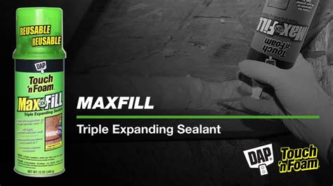Fill Large Gaps Around Your Home With Max Fill Triple Expanding Sealant