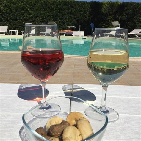 Relax And Apulian Aperitif Rosato Negroamaro And Vino Bianco Verdeca Sun And Pleasure What