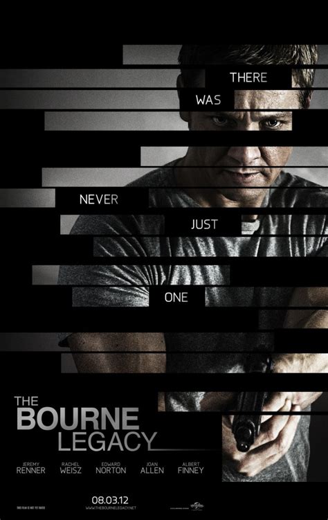 The Bourne Legacy Starring Jeremy Renner Movie Poster