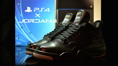 Introducing The Custom Ps4 Air Jordan Sneakers Complete With Hdmi Ports