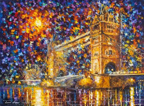 Oil Painting On Canvas London Bridge Use Discount Coupon