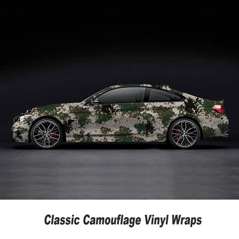 Buy Green Digital Camo Vinyl Wrap Film With Air Free