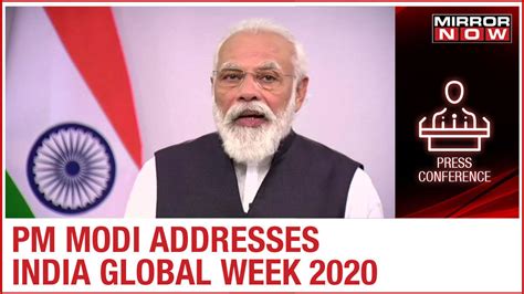 अभी तक की pm narendra modi speech live on aajtak. PM Narendra Modi Speech LIVE at India Global Week 2020 ...