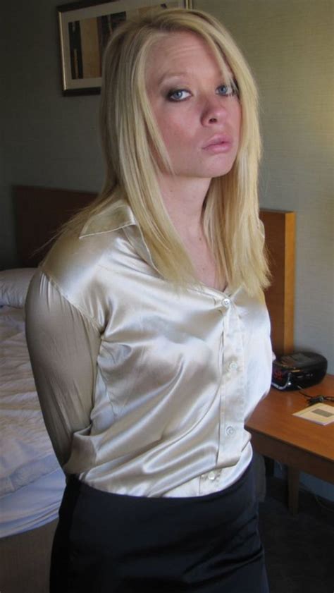 Pin By Carlton Singleton On Bound In Satin Satin Blouses Cute Girl Outfits Pretty Shirts