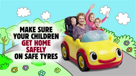 Car Tyre Safety Advice For Parents And Carers Of Children Youtube