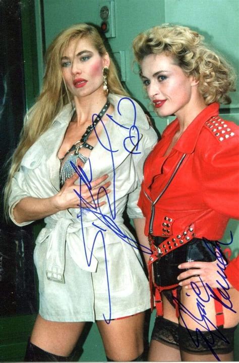 Sibylle And Sylvie Rauch And Rauch Autograph Signed Photograph