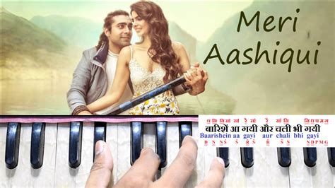 Meri Aashiqui मेरी आशिक़ी Jubin Nautiyal Song Notation In Hindienglish Indian Music Art