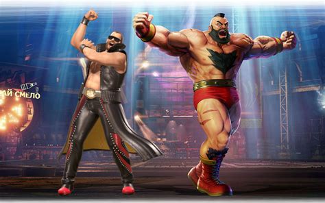 Zangief And Bass Armstrong By Zyule On Deviantart