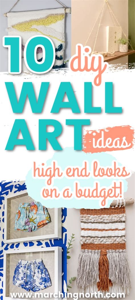 10 Diy Wall Art Ideas Pin 2 Marching North