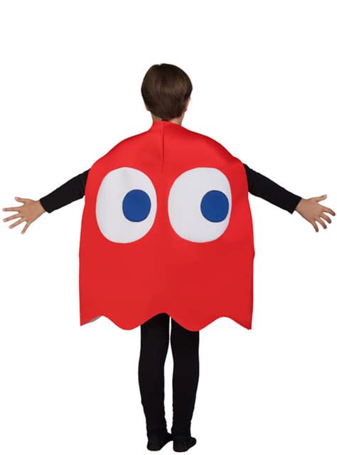 Blinky The Ghost Pac Man Costume For Kids The Coolest Funidelia