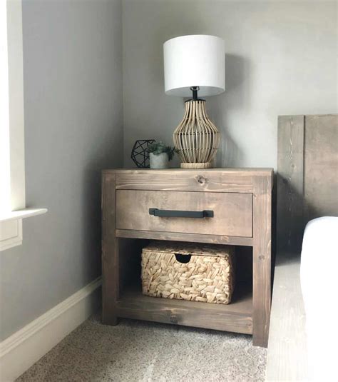 15 Unique Diy Nightstands For Your Space Lynn Red