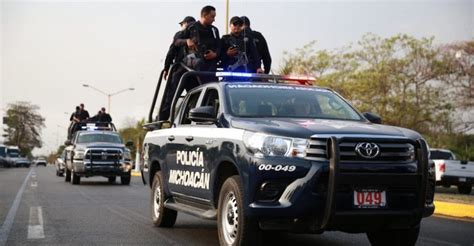 Despliega Michoacán Más De Mil Policías Certificados En 17 Municipios