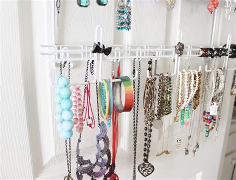 Lovely On A Budget Organizing Hanging Jewelry