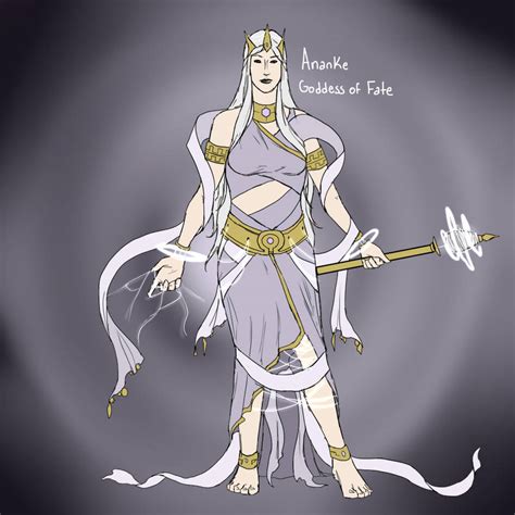 Smite Concept Ananke Goddess Of Fate By Kaiology On Deviantart