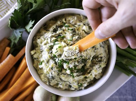 Celery Root Dip A Healthier Take To Spinach And Artichoke Emerald Palate