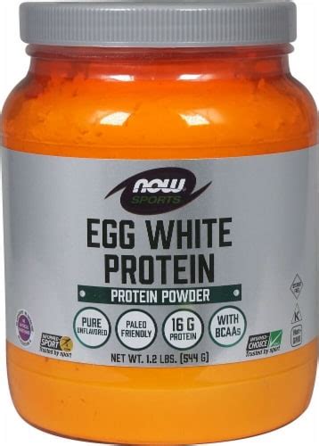 Now Foods Sports Egg White Protein Protein Powder Unflavored 12 Lbs