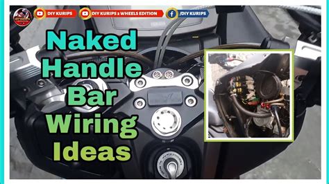 Moto Vlog Naked Handle Bar Wiring Ideas Youtube