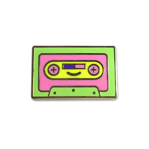 Lil Cassette Enamel Pin 100 Soft