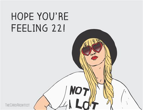 Can i make a birthday card online? Custom Taylor Swift 22 Birthday Card