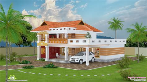 2700 Sqfeet Beautiful Villa Design Kerala Home Design And Floor